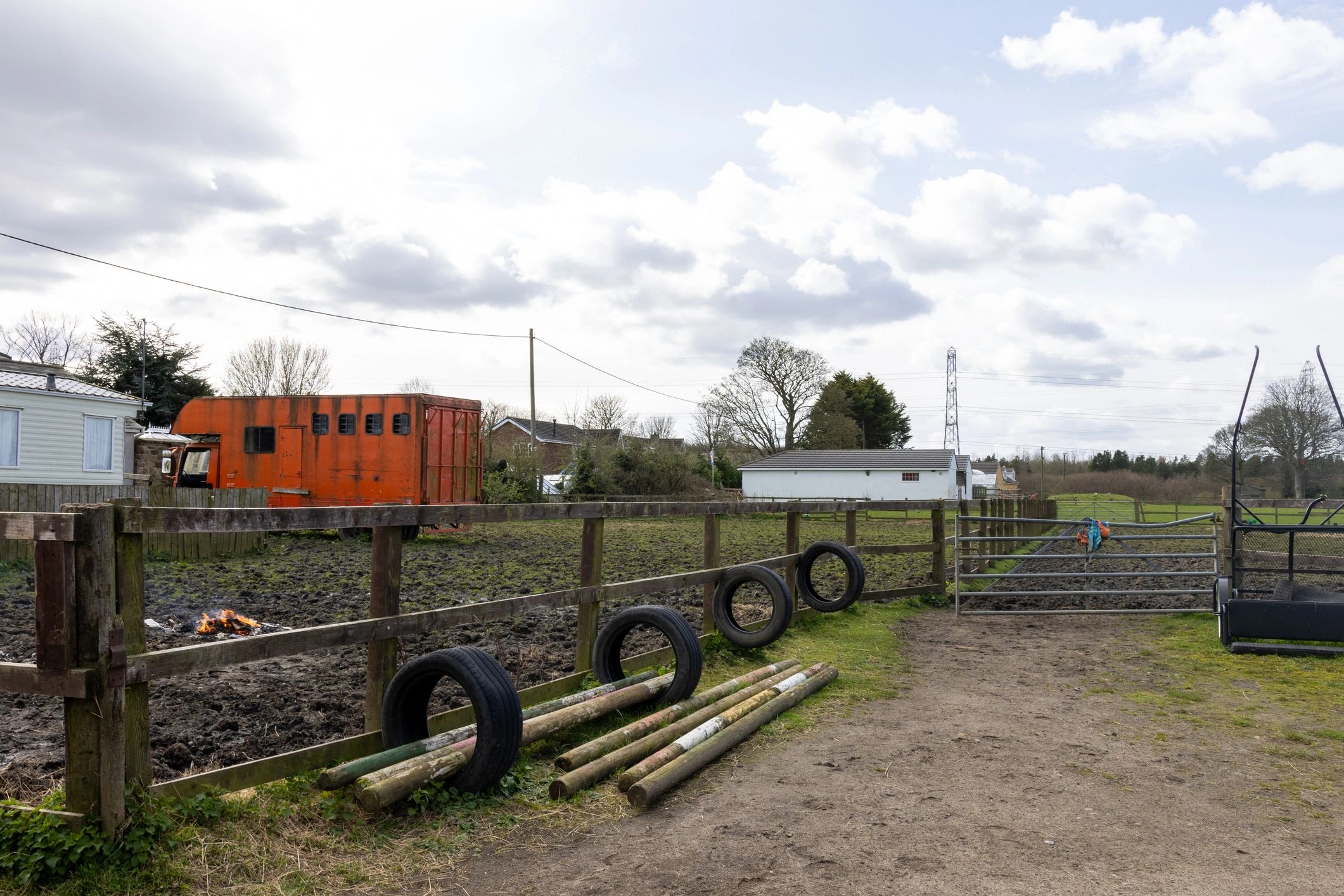 Prepared ground conditions for geothermal field work